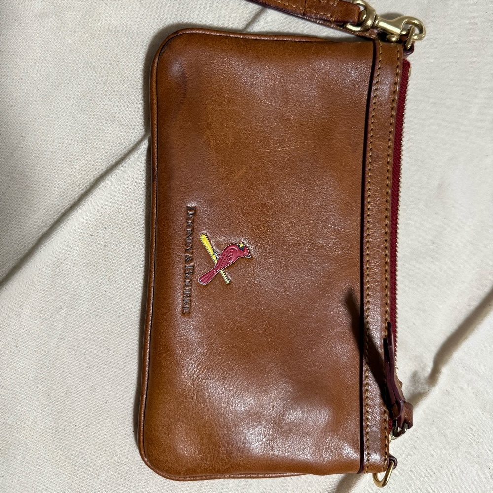 Dooney & Bourke St. Louis Cardinals wristlet